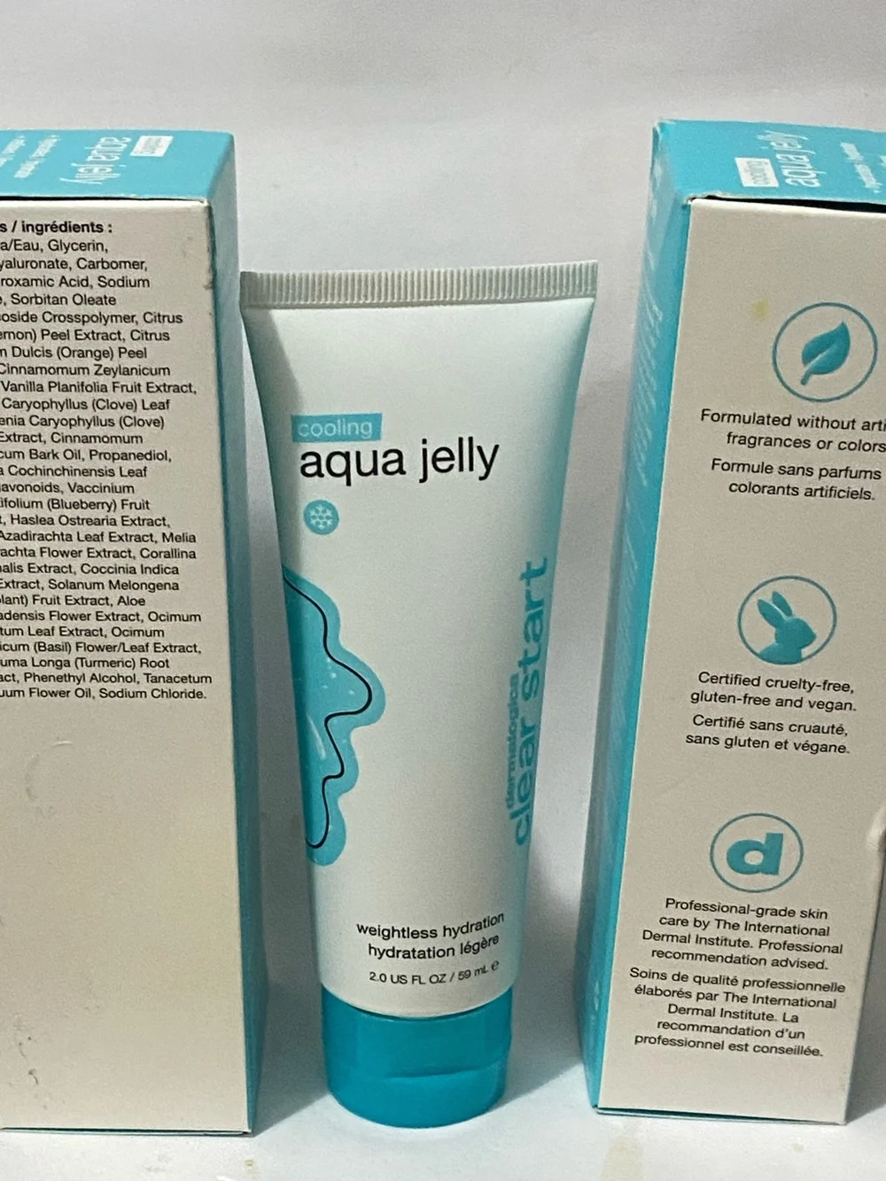 dermalogica Aqua Jelly Cooling Moisturizer - Aqua Blue pack of 2